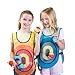 Chuckle & Roar - Toss and Tag Vests - Outdoor Tag and Target Game - Soft and Safe Play - Great for Preschoolers - Ages 3 and Up