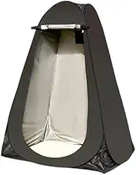 Barraca Portátil Pop Up Privativa Banheiro Camping 150x150x190cm Dobrável