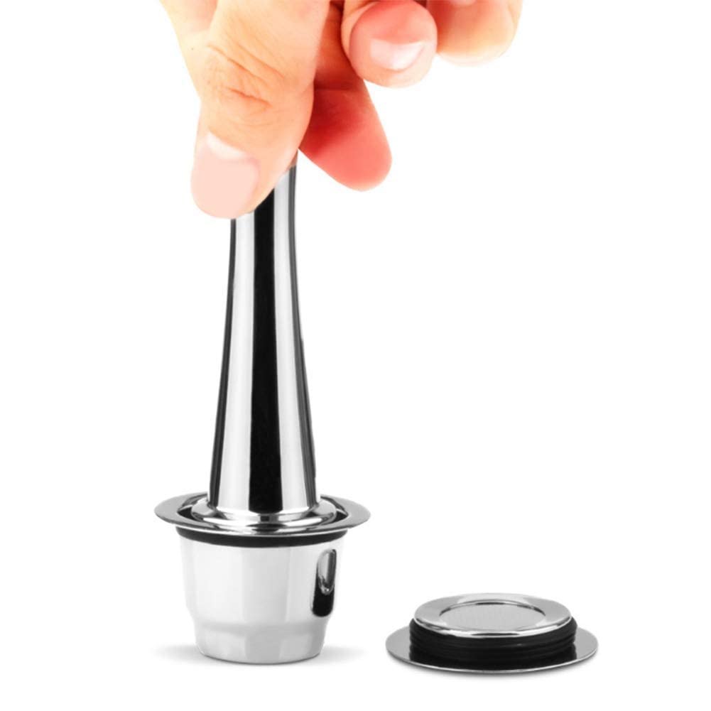 PURRL Kaffeebohnenpresse, langlebige Kaffee-Tamper-Kaffeemühle Tamper-Kaffeezubehör für Restaurantküche, Zuhause, Café Little Surprise