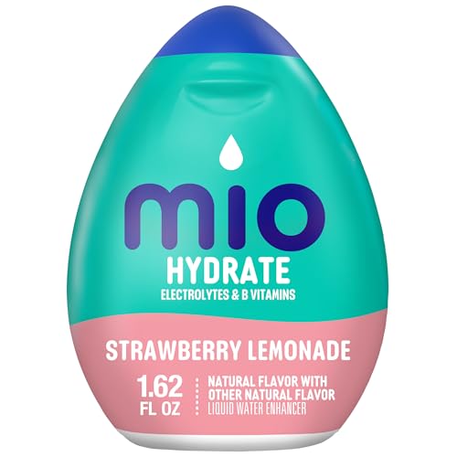 mio Hydrate Strawberry Lemonade Flavored with other natural flavor Liquid Water Enhancer, 1.62 fl oz Bottle