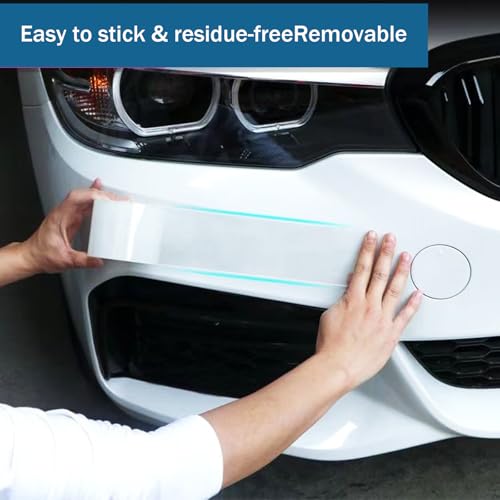 Lackschutzfolie Auto Transparent, Kantenschutz Transparent Auto 7cmx10m, Einstiegsleisten Aufkleber Blasenfrei Mit Schaber Universal Lackschutzfolie für Auto Fahrrad Motorrad