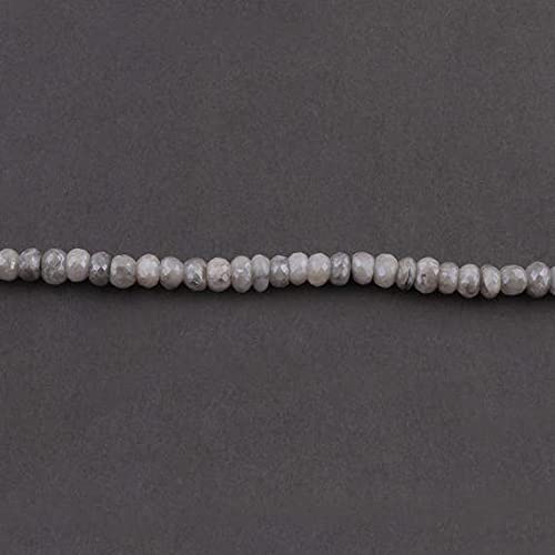 Perles Silver Mite facettées 6-7mm pour vos ateliers de bijoux bohèmes