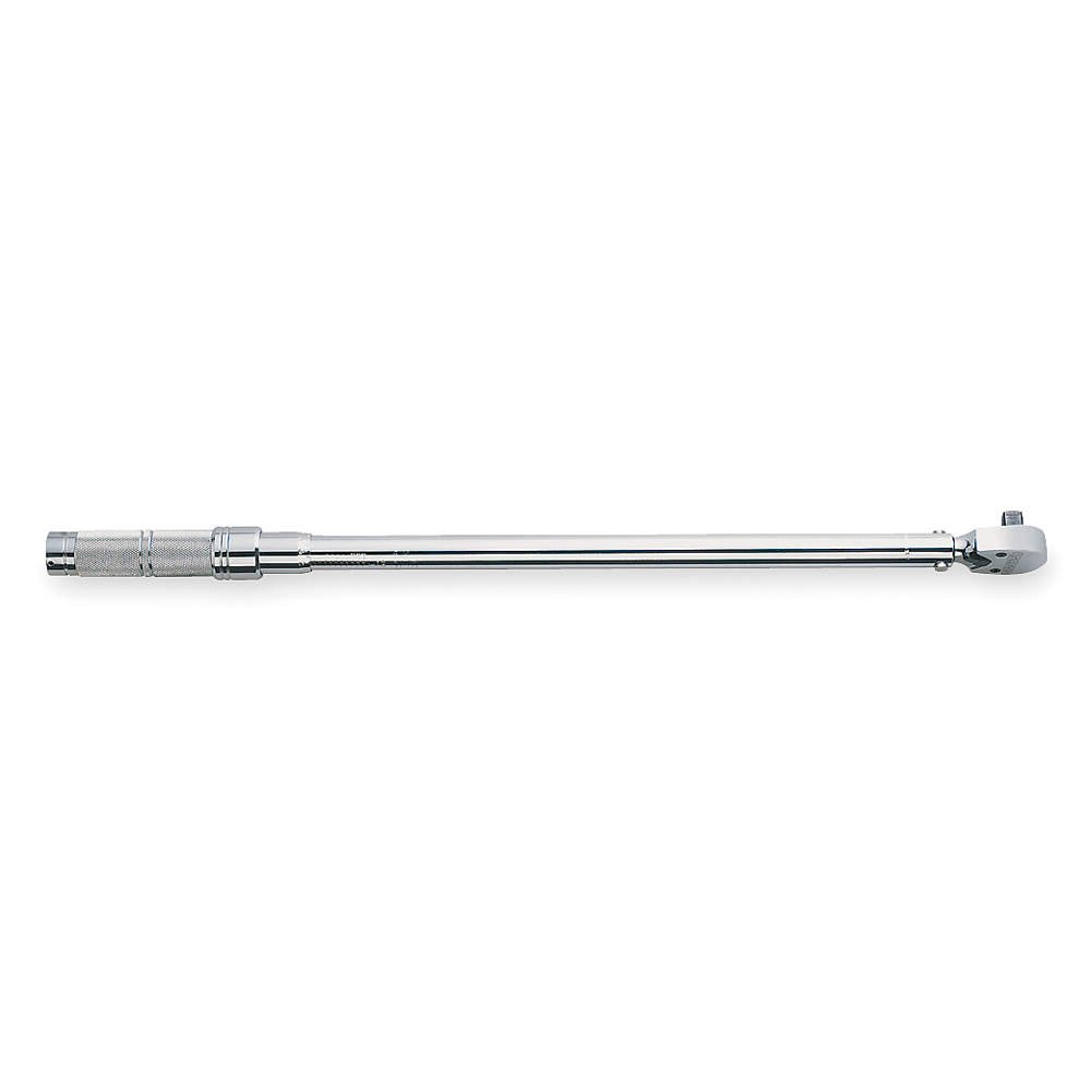 Stanley 1/2-Inch Drive Ratcheting Head Micrometer Torque Wrench by Proto – One Size, Blend, Multi, Model J6016CXCERT