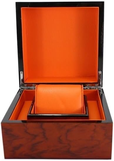 Glossy Jewelry Display Box Wooden Earring Box Clamshell Watch Gift Box Box