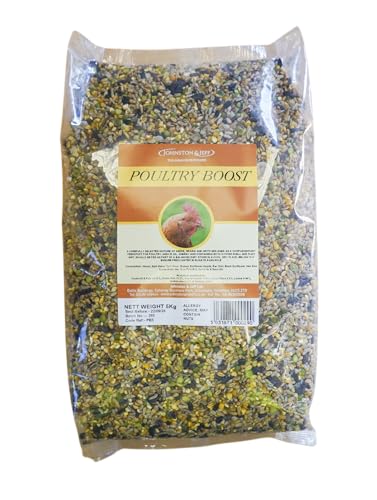 Johnston & Jeff Poultry Boost 750g High Energy Seed Mix for Chickens and Other Poultry