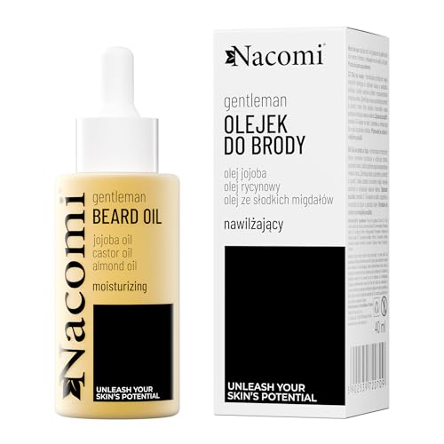 NАCOMI - Aceite para barba y taladrado, 40 ml
