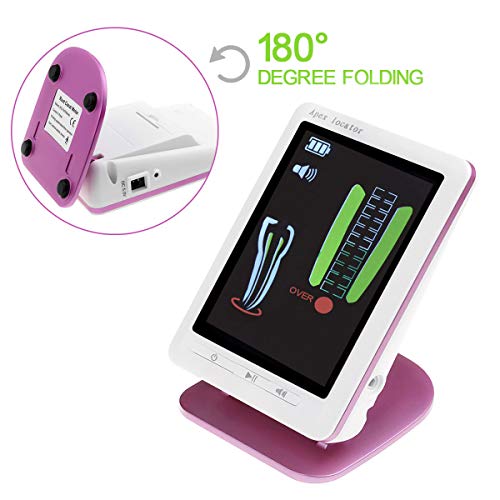 Global-Dental Lcd Endodontic Apex Locator Root Canal Meter+ 2 Tester 5 Lip Hook (Purple) #TOP1