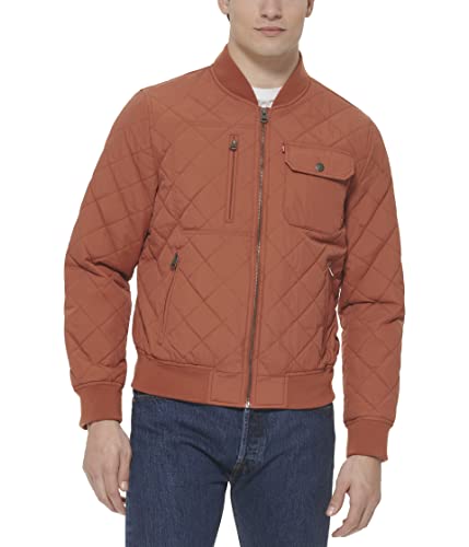 Image of Levi's Men's Levi's Men's Diamond Quilted Bomber Jacket