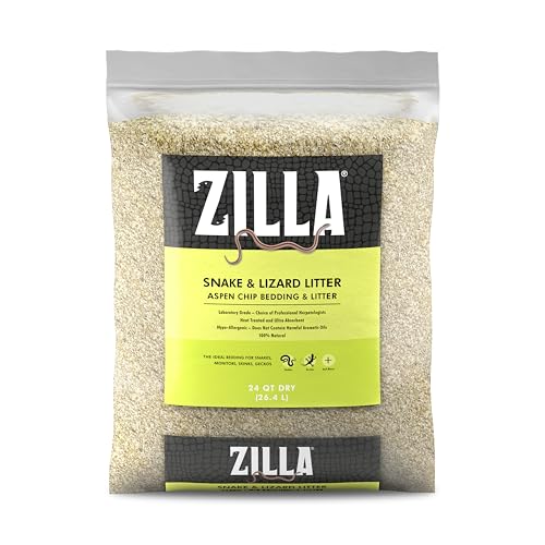 Zilla Reptile Terrarium Bedding Substrate Snake and Lizard Litter 24 Quart