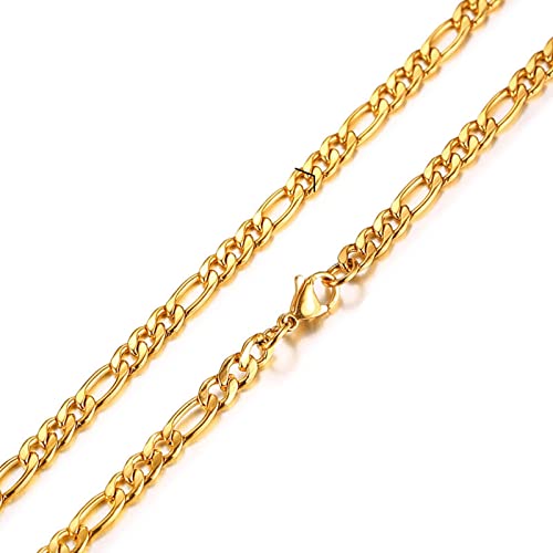 Chaîne Belcher HHRLCHX en acier inoxydable élégante pour hommes et femmes 18-27 cm