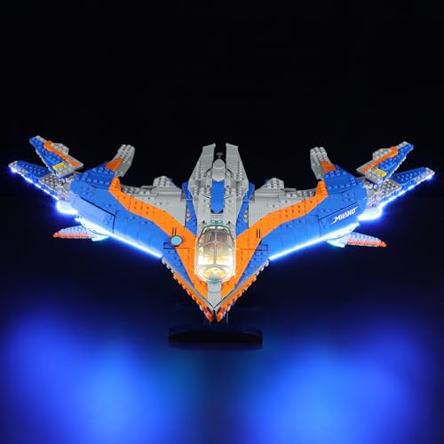 BRIKSMAX 2.0 Light Kit for Guardians of The Galaxy: The Milano - Innovative LED Lighting Compatible with Lego Marvel 76286 - Set Not Included