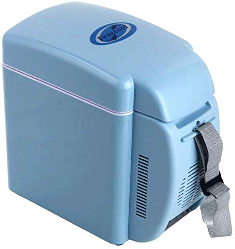 Auto Kühlschrank, Elektrische Kühlbox Kühler Motorkühler und Wärmer Home Camping Kühlschrank 7L 12 V / 220 V