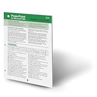 PowerPoint for Microsoft 365 Reference and Cheat Sheet 1641880597 Book Cover