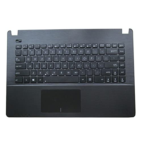 Coque clavier ASUS W418 noire QWERTY américain avec petite touche entrée