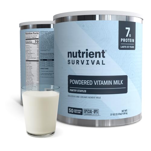 Nutrient Survival Vitamin Powdered Milk