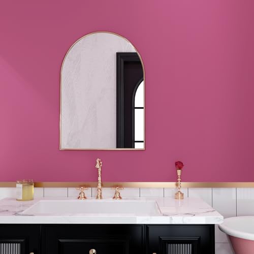 Papier peint à décoller et à coller rose pour rénover des armoires ternes - 7
