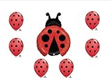1 X Ladybug Balloon Set Birthday Party Baby Shower Decorations Supplies (7)