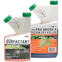 Liquid Harvest Non-Ionic Surfactant 16 ounes | Pro Brush & Poison Ivy Killer 32 Ounces