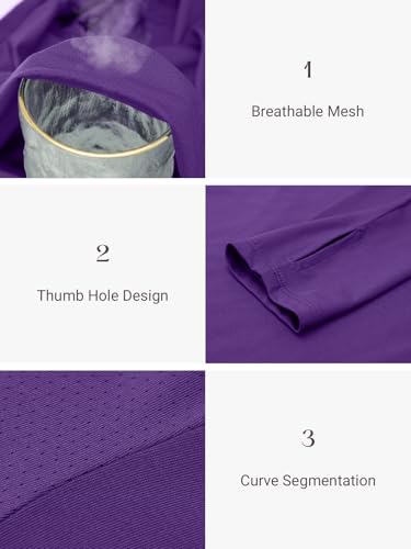 ALLZERO Women's Sun Protection Hoodie UPF 50+ Lightweight Long Sleeve with Back Breathable Mesh for Outdoor Fishing Hiking4