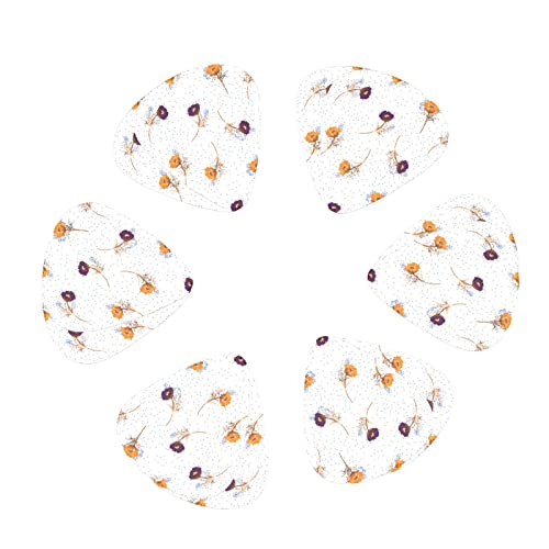 Lot de 12 médiators pour guitare électrique basse acoustique Motif fleurs et pois blancs - Les Beatles, Paul McCartney, John Lennon, RIngo Starr, George Harrison Lot de 12 médiators pour guitare électrique basse acoustique Motif fleurs et pois blancs – Image 3