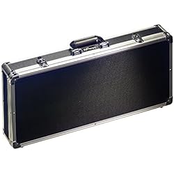 Stagg UPC-688 - Estuche para pedales de efectos de guitarra, color negro y plateado