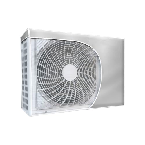 Verkleidung Klimaanlage Außengerät, Klima Abdeckung, Oxford-Stoff mit Belüftungsnetz, Sonnenschutz, Wasserdicht,...