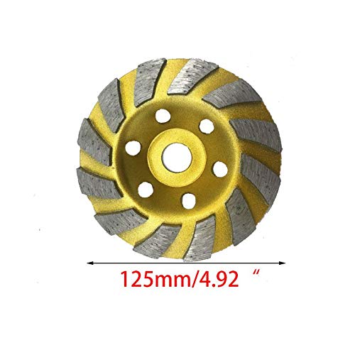 Betonowa tarcza szlifierska diamentowa, Diamentowa tarcza szlifierska segmentowa do akcesoriów szlifierki kątowej 75-125 mm 37MD(90mm)