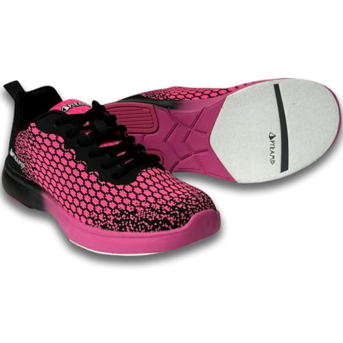 Image of Pyramid Women's Path Lite Seamless Mesh Bowling Shoes - Lightweight Seamless Design, Athletic Fit, Breathable Knit Upper, Universal Slide Soles