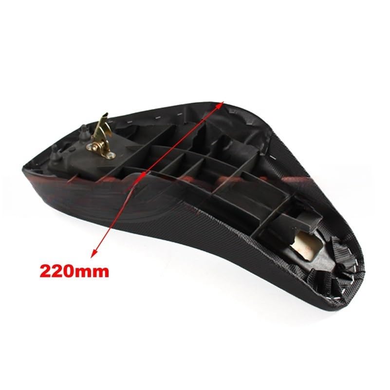Funda Asiento Motocicleta Sillín de Asiento ATV para 50cc/70cc/90cc/110cc/125CC para vehículo Todoterreno de 4 Ruedas, Motocicleta Tipo Quad Cubierta Asiento Moto