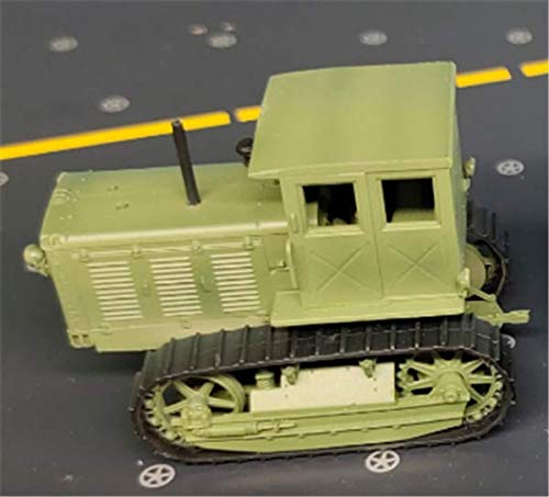 Russe S-65 Tracteur miniature FloZ 1/72 modèle de réservoir fini vert armée