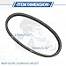 VekAuto Drive Belt Compatible for Arctic Cat Z370 1999-2007, Wear-Resistant Rubber Fiber Black Powersports V-Belt
