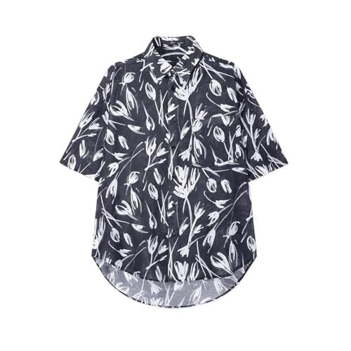 T-shirt homme imprime large vintage pour vos sorties decontractees en ete