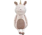 GooseWaddle Super Soft Printed Plush Adorable Stuffed Animal for Kids, Doll, and Unicorn Lovers for Playtime and Cuddles (10" When Sitting) (Cleo Unicorn)