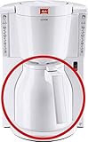 Melitta Look Basis, Selection Thermkanne Kunststoff, weiß