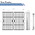 15202029 Grill Replacement Parts for Oklahoma Joes Combo Gas Smoker Charcoal Grates 1767150 1767054 Heat Tents Grill Burner Oklahoma Joe Longhorn 3 Burner 12201767 Grill Parts Smoker Accessories