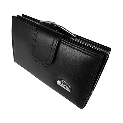 Quenchy London Designer Leather Purse with RFID Cover