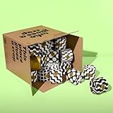 Who Gives A Crap 100% Bamboo Toilet Paper, 48 Rolls, 3 Ply, 370 Sheets, Long, Strong & Soft Toilet Tissue, Sustainable, Biodegradable, Renewable, Tree Free Bathroom Tissue Made with Bamboo Fibers