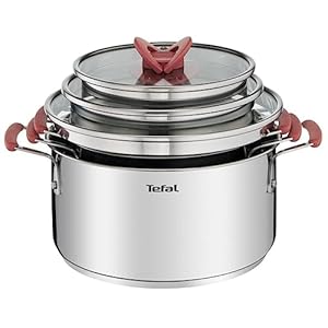 Lot de 3 Faitouts Tefal Opti'Space