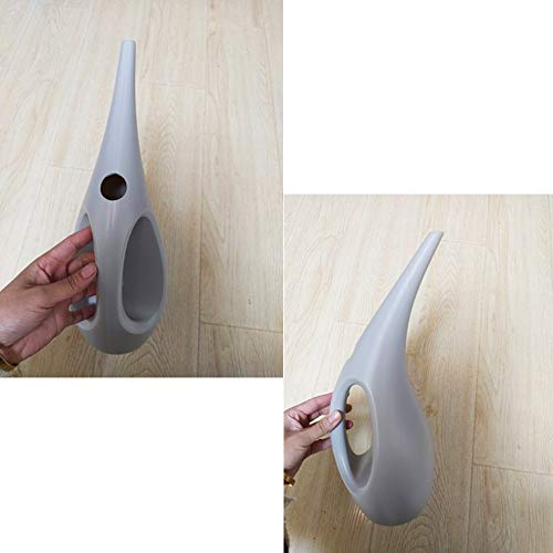 Corldif 1.5L Long Spout Watering Can Elephant Watering Cans Strong And Durable Water Bottles (Light Grey) #TOP6