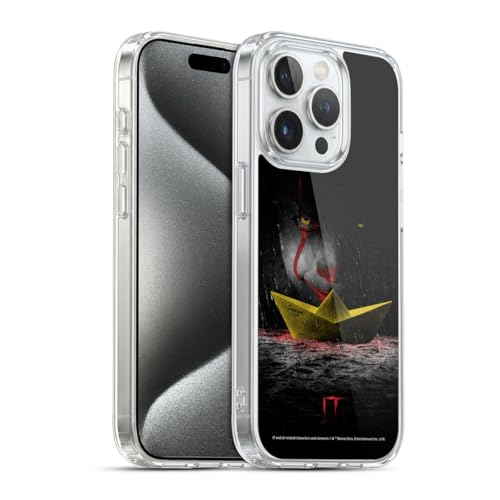 Carcasa Pennywise 2 Gráficos Funda de Gel Suave Apple iPhone 15 Pro
