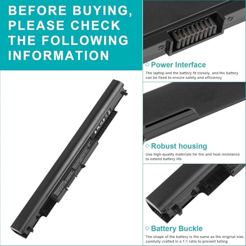 Image of 807956-001 H /P Battery for HS04 HS03 807957-001 807611-421 HSTNN-LB6U Notebook 15-AY039WM TPN-I119 G4 /G5 240 245 246 250 256 - High Performance 15-ay013nr 15-AY009DX HSTNN-LB6V (HS04)