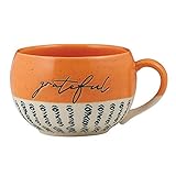 Creative Brands It Is Well Stoneware Mug, 16-Ounce, Grateful