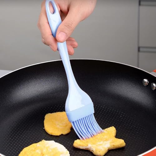Image of 2 Reusable 1 Round and 1 Square 8 inch Silicone Air Fryer Liners for 3-5 QT Fryers,Non Stick Foldable Liners Airfryer Parchment Liner with Free 9 Inch Tongs with Silicone Tip (Multi 16)