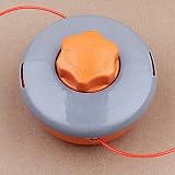 okuya Kit de Recambio Trimmer Head Dual Line M10 * 1.25 Bump Head Cabezal for la mayoría de Strimmer Echo Husqvarna Stihl Komatsu Cutter Cutter Universal...
