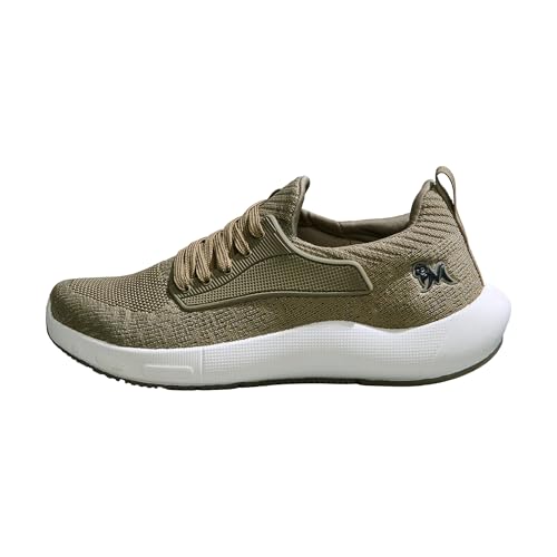 Image of Neeman's Pulse Stride Sneakers for Men | Breathable Knit Upper with Sock-Like Flexibility, Foam Insole & Sweat-Reducing Merry Mesh Lining | Lightweight Casual Walking Shoes
