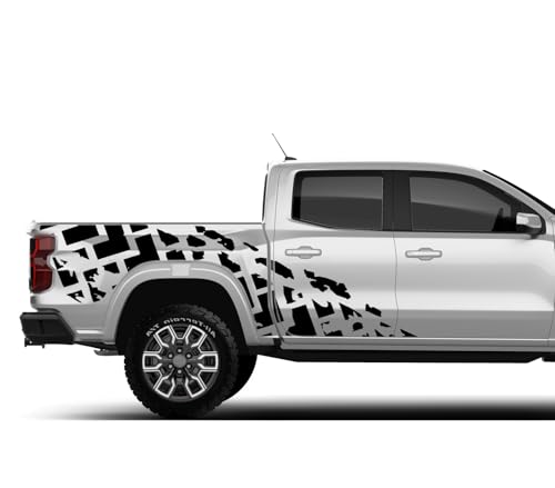 Chevrolet Colorado 2023+ Vinyl Decal Kit Black