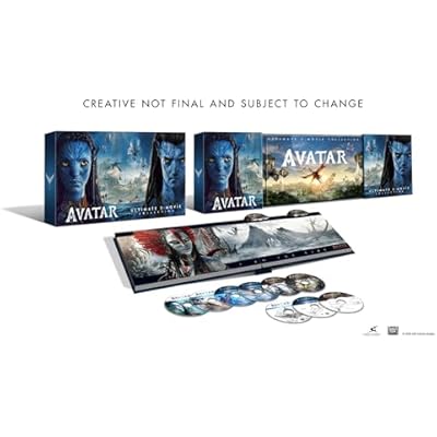 Avatar Ultimate 3 Movie Collection 4K Ultra HD + Blu-ray