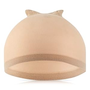 Appearanz 6 pcs Wig Caps for Women, Wig Cap for Lace Front Wig, Pack of 6 (Beige)