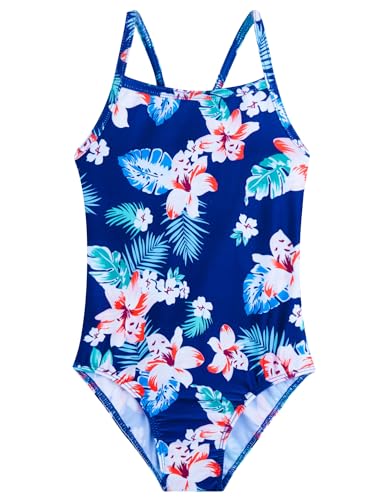 Image of Girls Swimsuit One Piece Bathing Suit Kids' Swimwear Quick Dry Summer Beach