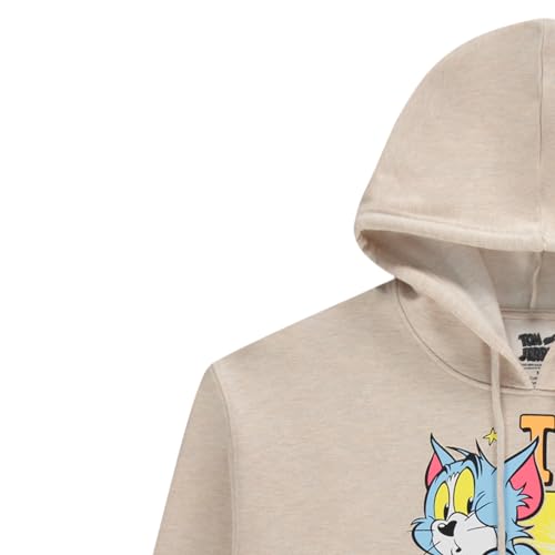 TOM and JERRY Mens Classic Hoodie Cat and Mouse Cotton Hoodie Sweatshirt3